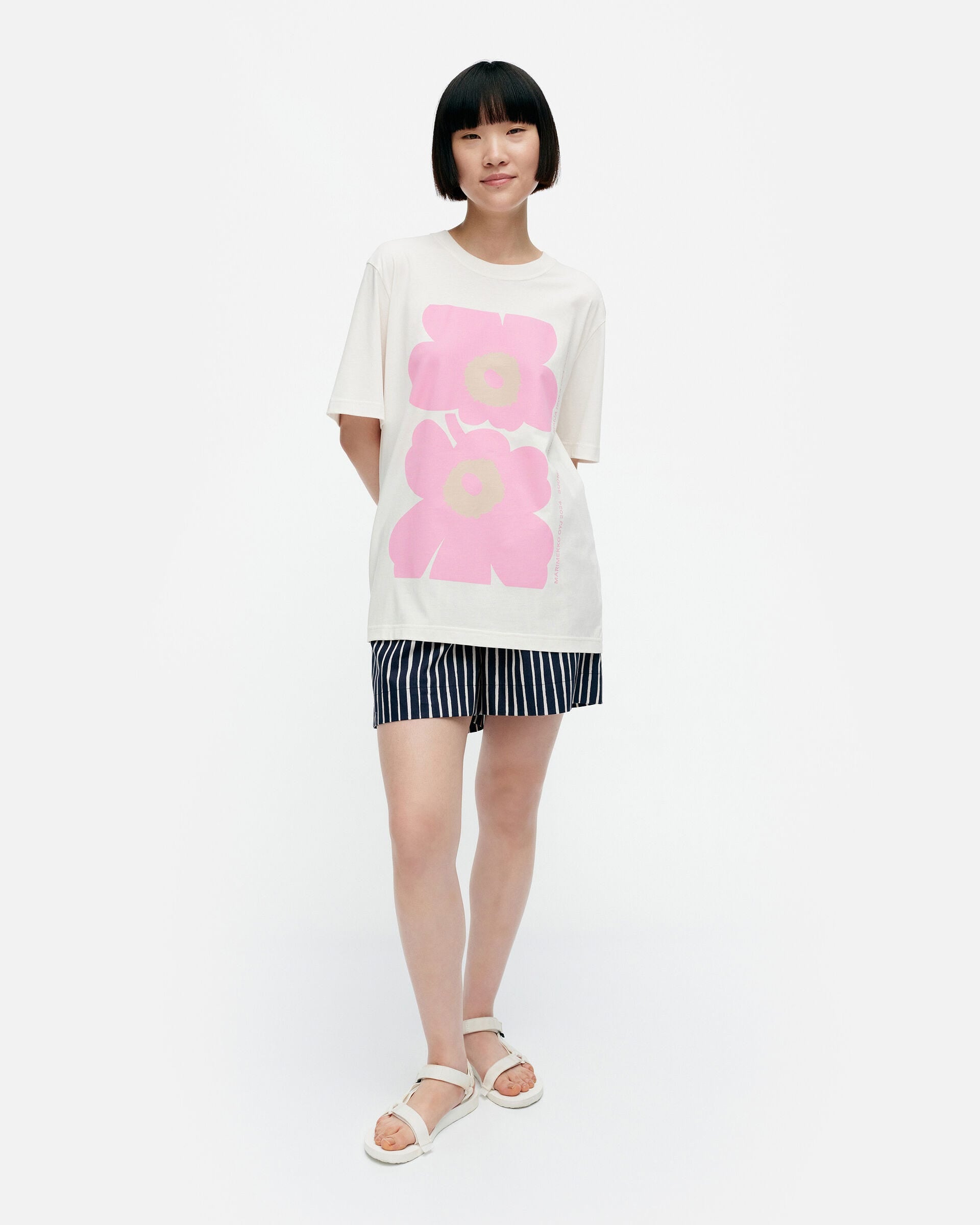 EMBLA UNIKKO T-SHIRT, Rosa