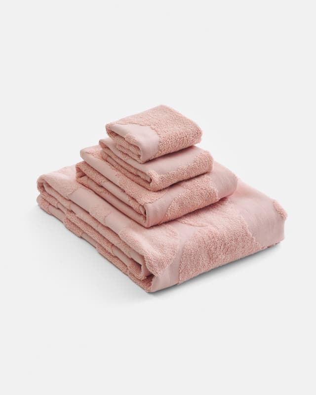 UNIKKO BATH TOWEL, Rose