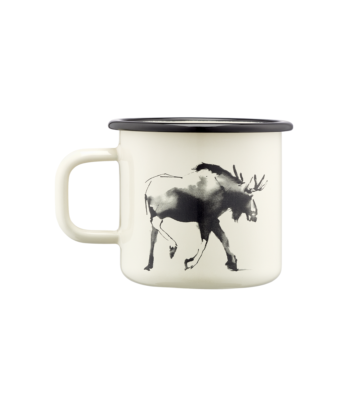 MOOSE ENAMEL MUG