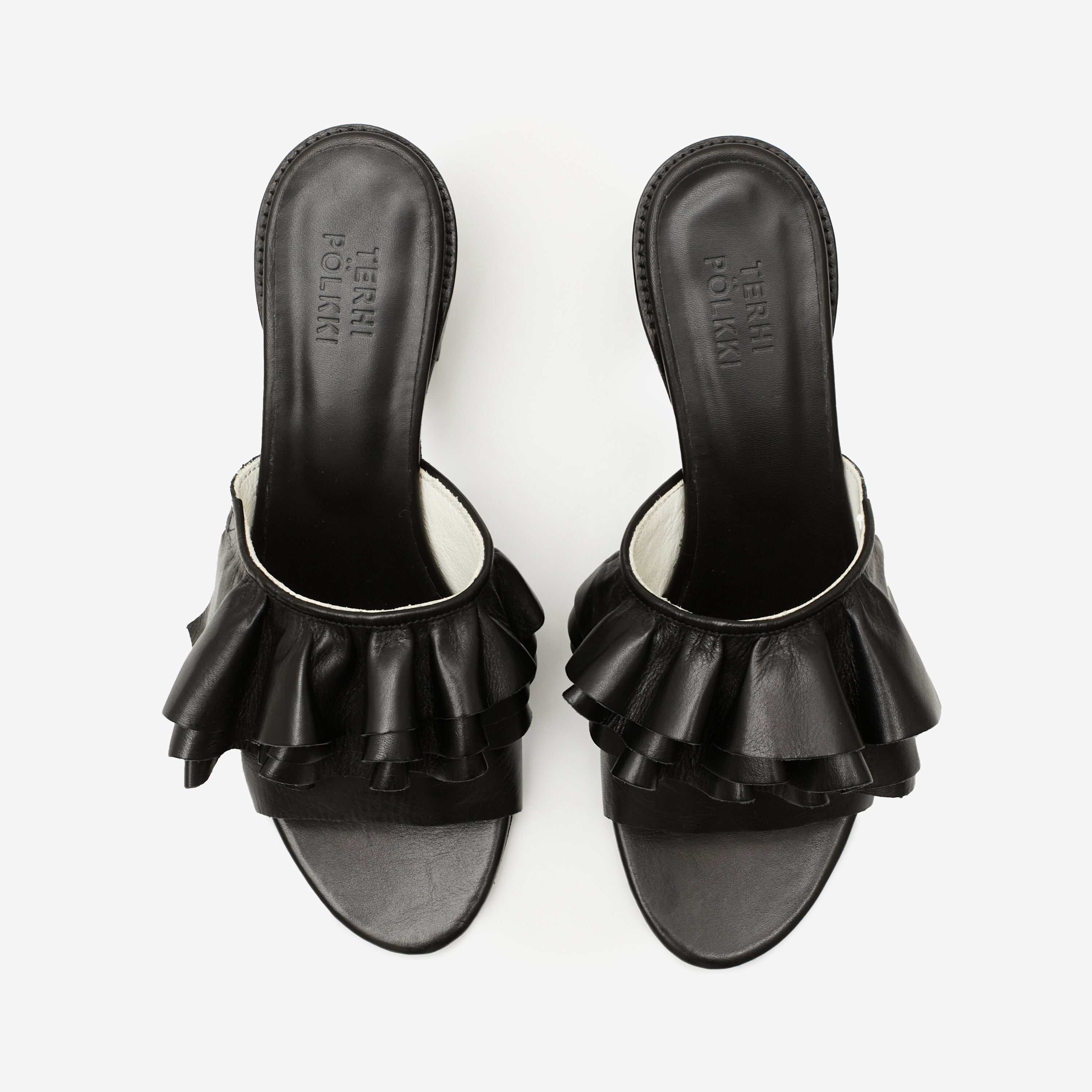 FRINGE MULE, Black