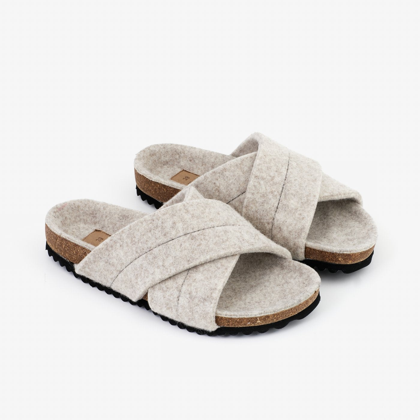 VERA REWOOL FUSSBETT SANDAL ICE